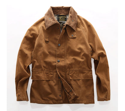 Canvas Double-Pocket Functional Jacket – Abrasion-Resistant Oversized Unisex – Japanese vintage | fall outfits 2026 | fall winter outfits | classy winter outfits | lazy comfy outfits | japanese streetwear | vintage workwear | yamalin clothes | Yamalinclothes