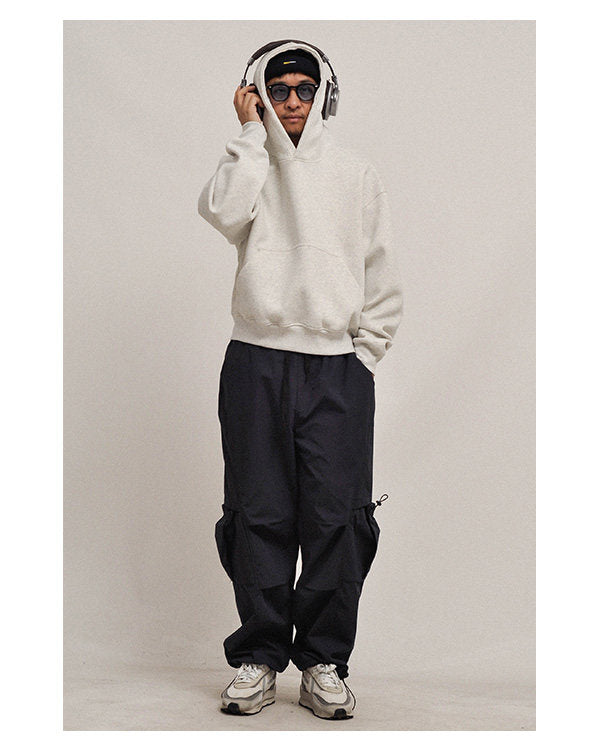 Oversized Short Wide Hoodie - Big Cropped Sweater (Unisex)