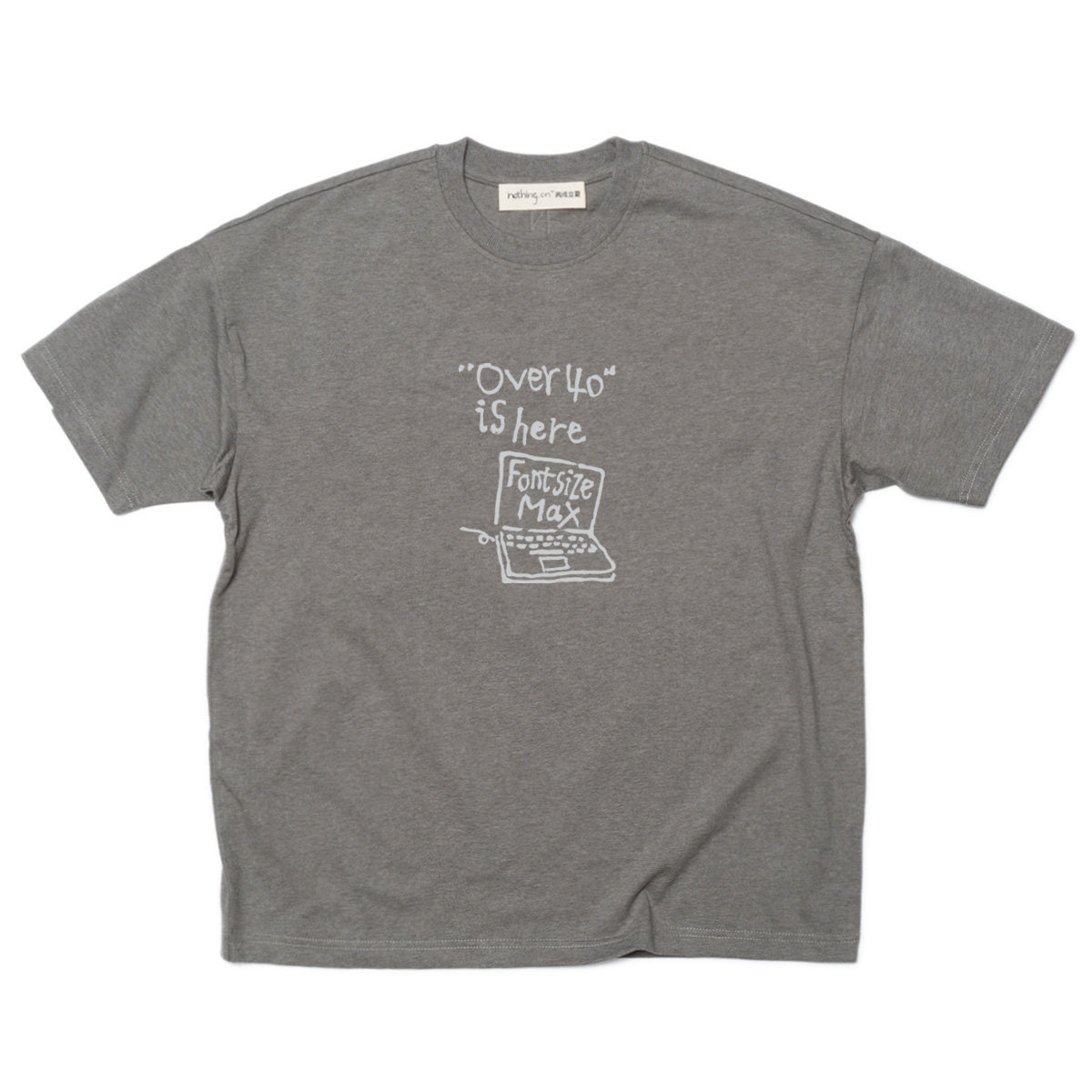 230g Heavyweight Oversized Crewneck Short Sleeve T-Shirt – 100% Cotton Unisex Daily Tee