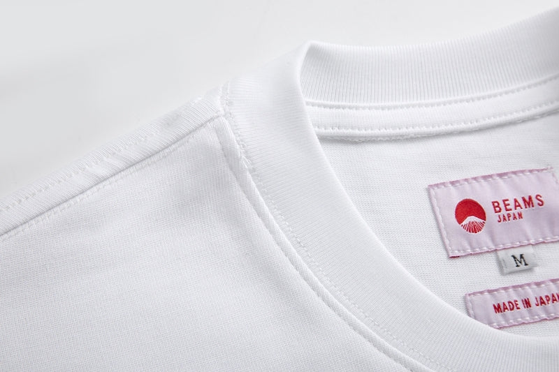 Japanese Heavyweight 320g T-Shirt - City Boy Summer Crew Neck Tee