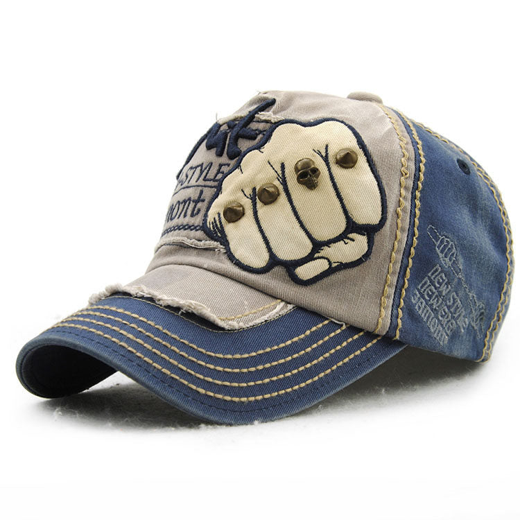 Yangguan Denim Baseball Cap - Pure Cotton Vintage Duckbill Hat (Unisex) – cap | japanese streetwear | vintage workwear | unisex | Yamalinclothes