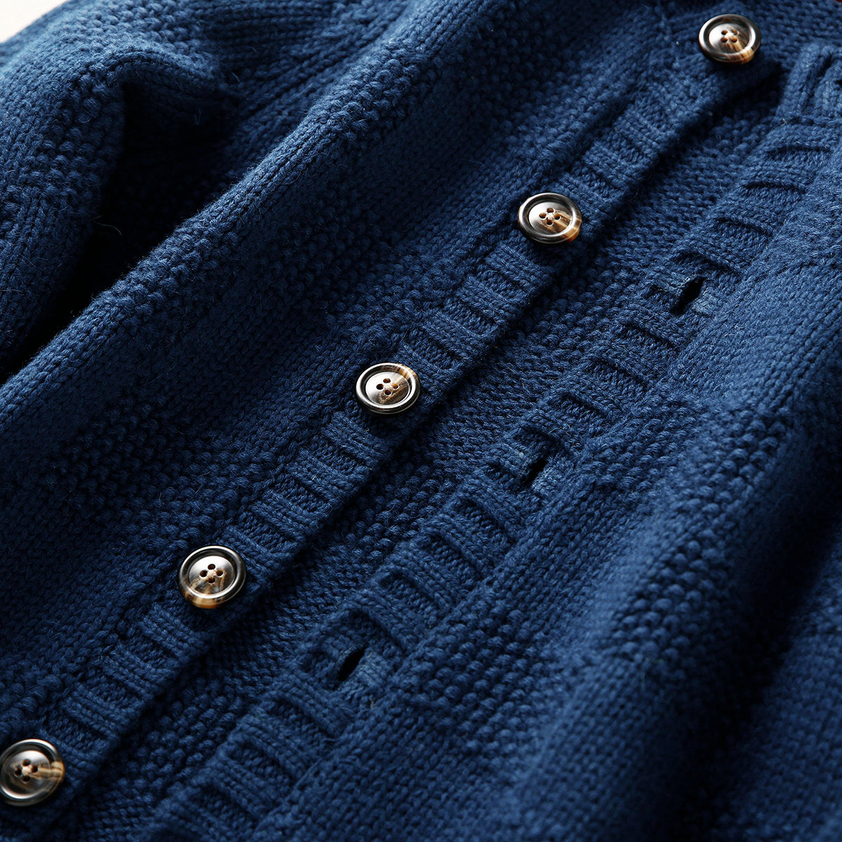 100% Wool Knit Cardigan – Heavyweight Old-School Workwear Men – Japanese vintage | yamalin clothes | Yamalinclothes