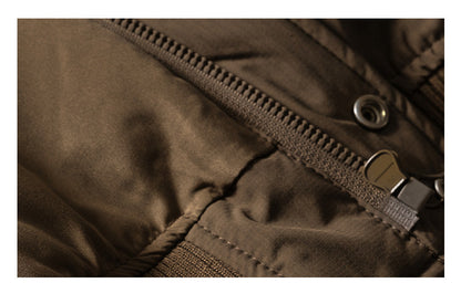 Duck Down Jacket – Stand Collar & Ribbed Hem | Yamalinclothes