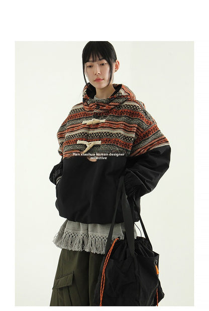 Nordic Toggle Button Hooded Anorak - 25AW Winter Jacket (Unisex)