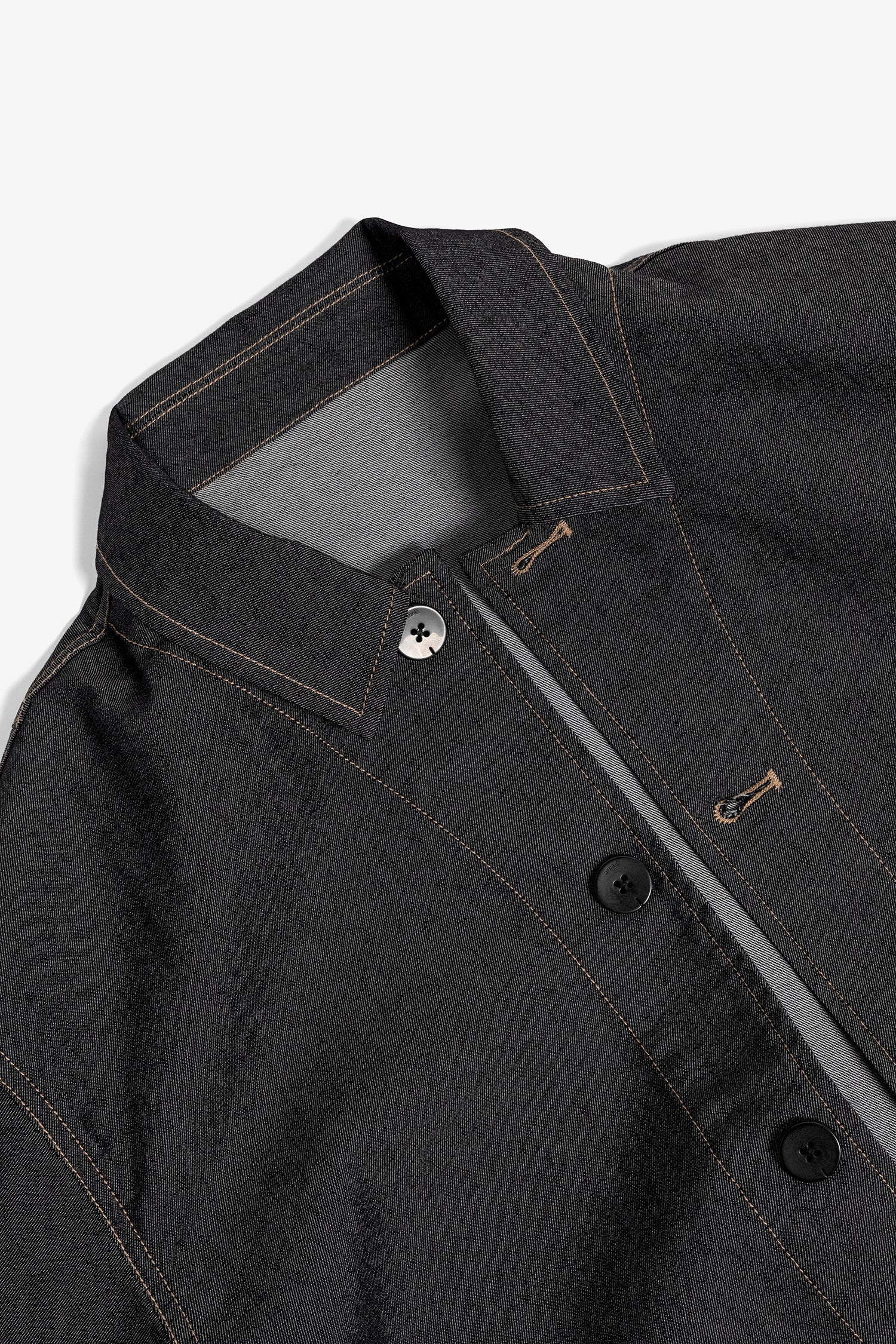 Spring and Autumn Premium Sports Denim Xinjiang Cotton Minimalist Zero Pressure Lightweight Denim Jacket