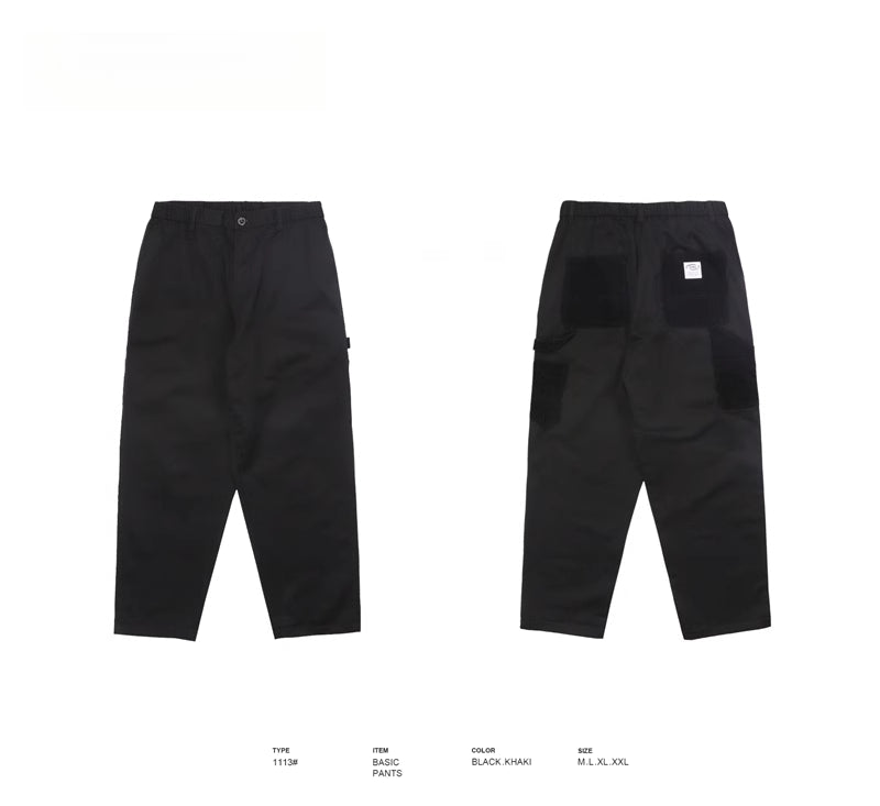 Japanese Cityboy Fashion Brand Loose Street Leisure Corduroy Trousers Washed All-Matching Straight Couple Overalls