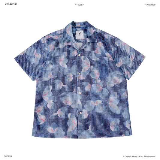 Retro Cuban-Collar Hawaiian Print Shirt – Cotton-Linen Short Sleeve (Unisex)