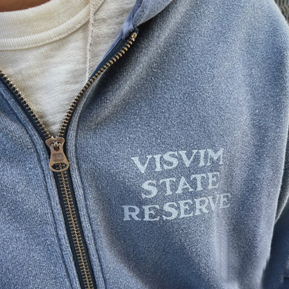Japanese Trend All-Cotton Washed Vintage Distressed Zipper Hoodie