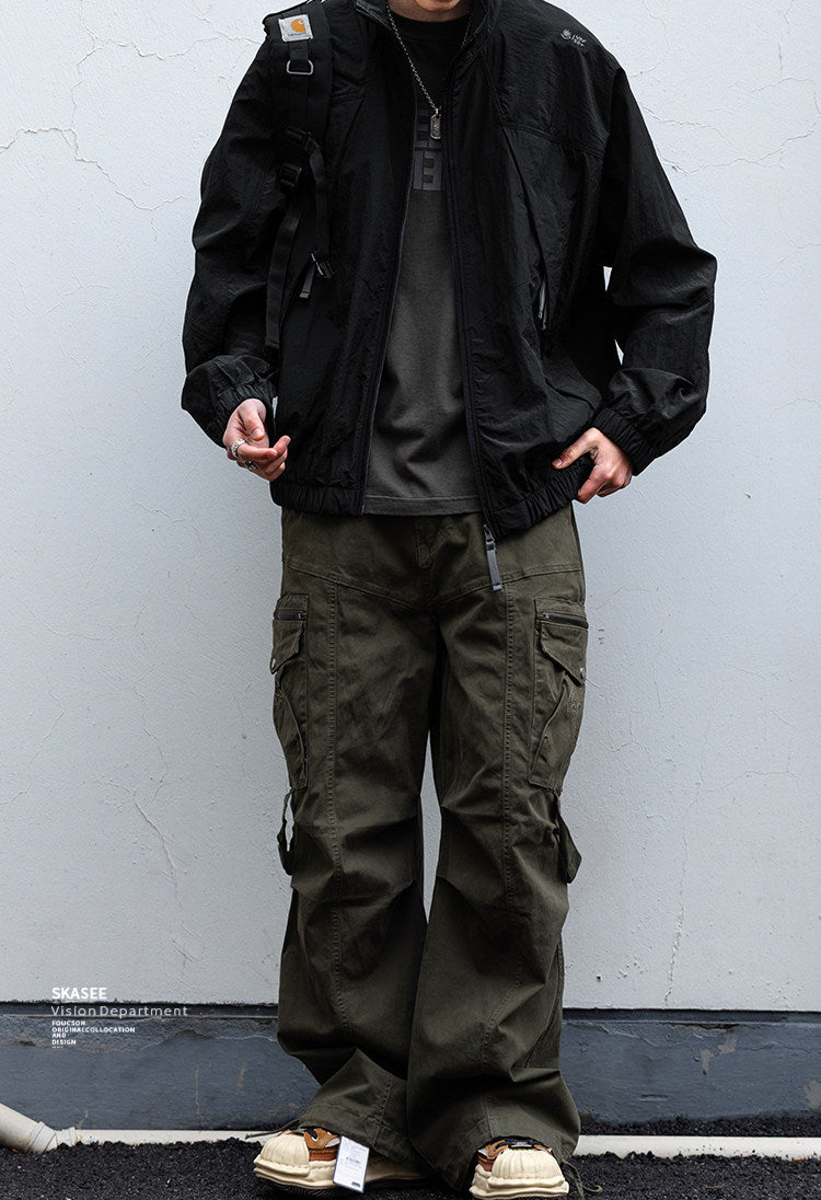 Quick-Dry Stand-Collar Outdoor Jacket – Mountain Oversized Unisex – Japanese vintage | fall outfits 2026 | fall winter outfits | classy winter outfits | lazy comfy outfits | japanese streetwear | vintage workwear | yamalin clothes | Yamalinclothes