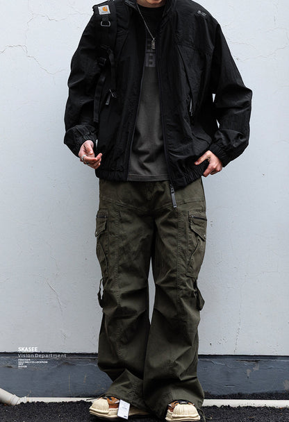 Quick-Dry Stand-Collar Outdoor Jacket – Mountain Oversized Unisex – Japanese vintage | fall outfits 2026 | fall winter outfits | classy winter outfits | lazy comfy outfits | japanese streetwear | vintage workwear | yamalin clothes | Yamalinclothes