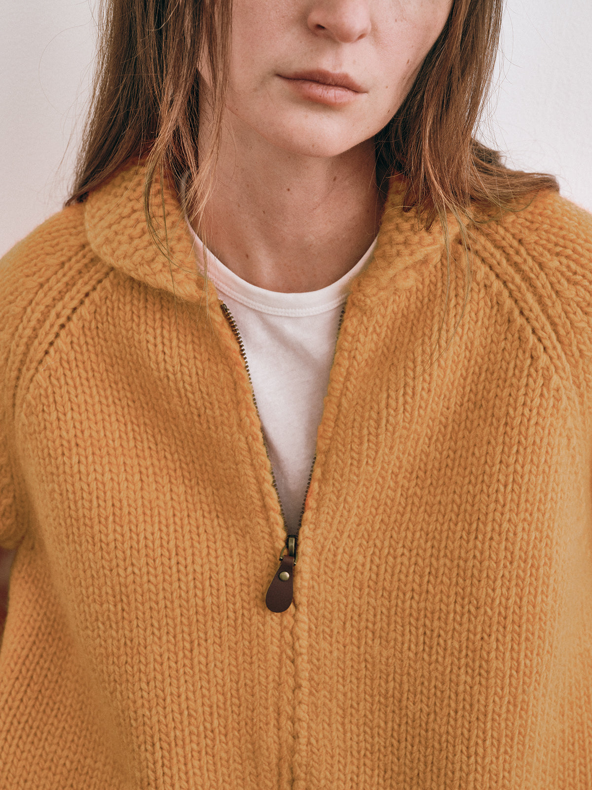 Shyshy Hand-Playing Knitting Needle-Sense Loom Retro Peter Pan Collar Four-Color 100% Wool Thick Stick Sweater Cardigan