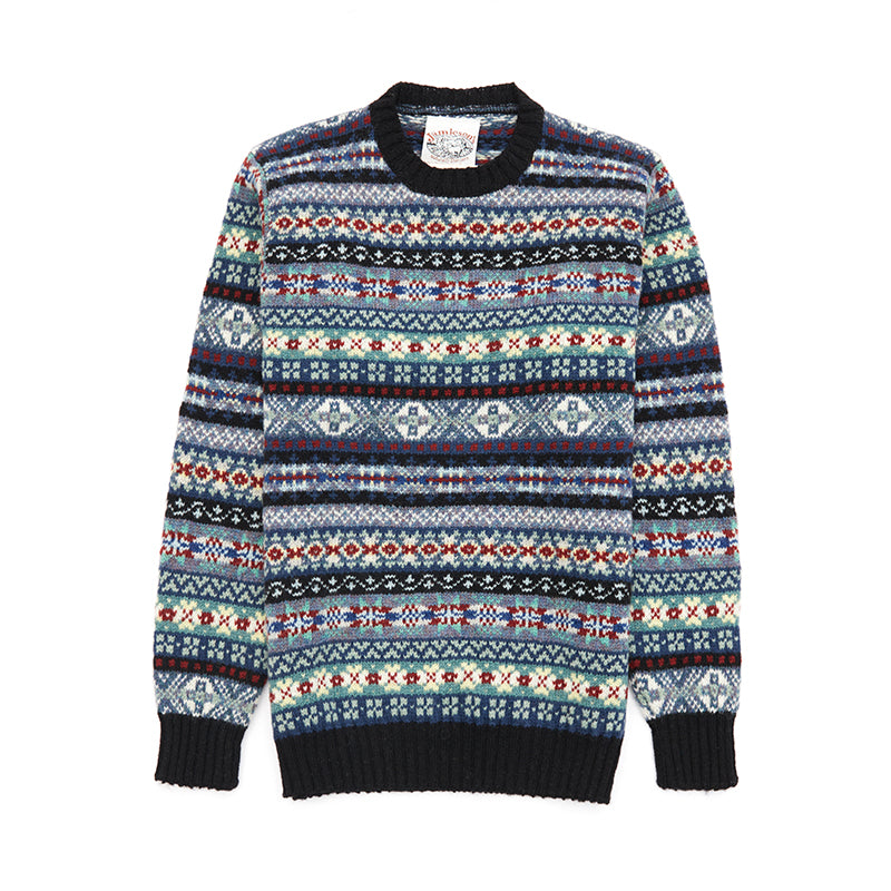 Jamiesons 130-Year Fair Isle Wool Sweater – Scottish Heritage Knit (Unisex)