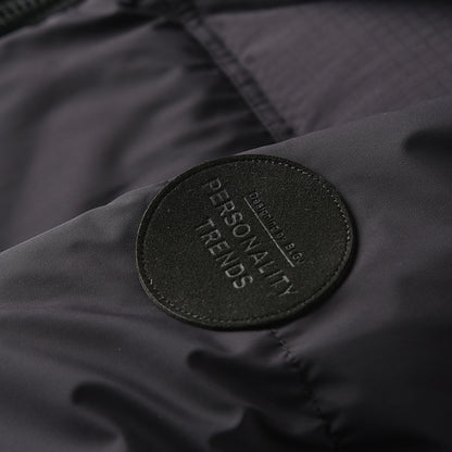 Men's Plus Size Export Overstock Puffer Jacket - High-Puff Hooded Thickened White Duck Down Coat