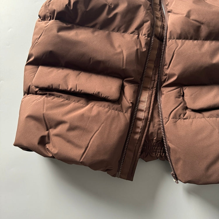 90% White Duck Down Mountain Vest - Fluffy Warm Outdoor Puffer (Unisex)