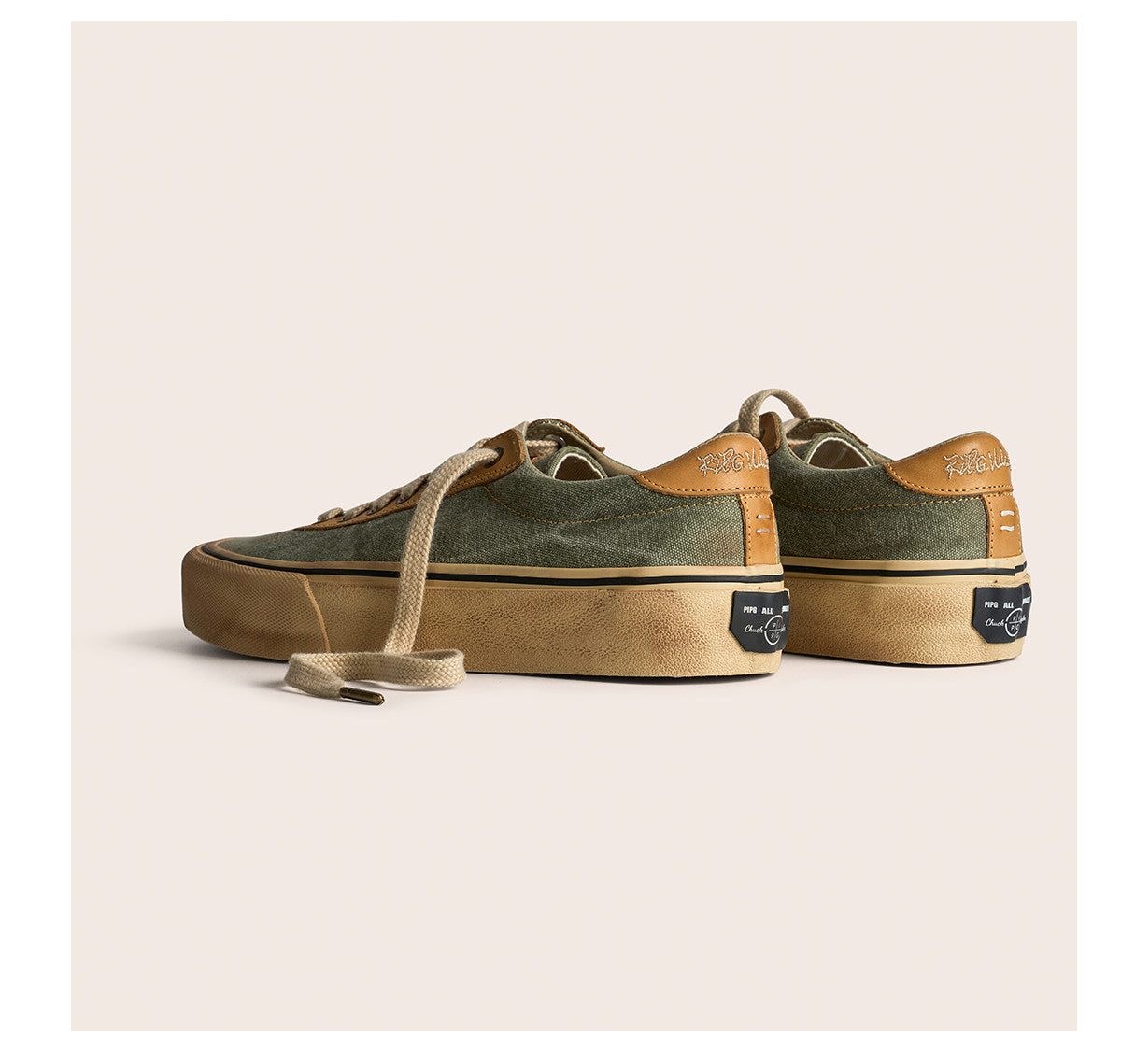 Vintage Japanese Low Top Espadrille Platform Sneakers – Washed Vulcanized Unisex Shoes – Japanese vintage | yamalin clothes | Yamalinclothes