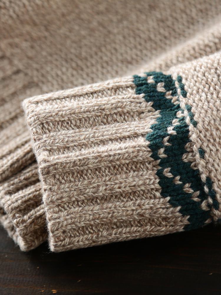 Heavy news! Small amount without supplement! Fine wool! Italian single foreign trade men's clothing cut label tail goods thick sweater jacket