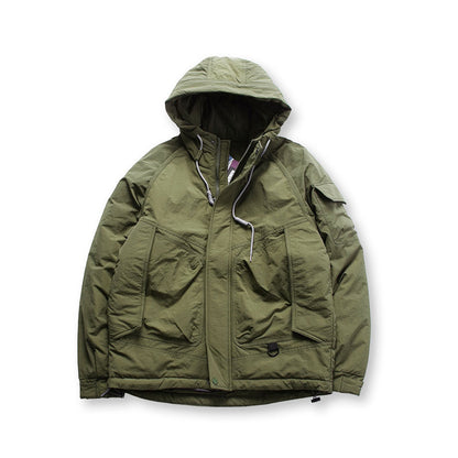 Hooded Down Jacket – Drawstring Multi Pocket | Yamalinclothes