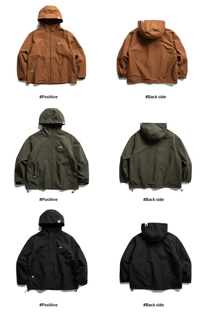 Waterproof Hooded Outdoor Workwear Jacket – Mountain Oversized Unisex