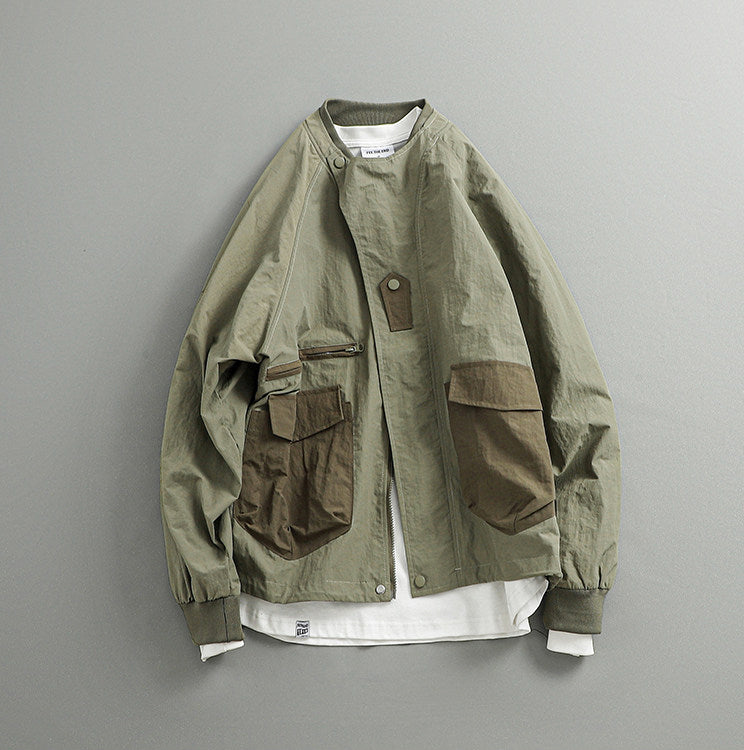 Mountain Workwear Baseball Collar Jacket – Outdoor Loose Unisex