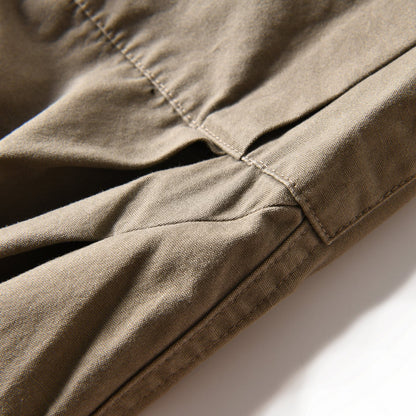 Washed Wide-Leg Multi-Pocket Work Pants – American Vintage Loose Unisex – Japanese vintage | fall outfits 2026 | fall winter outfits | classy winter outfits | lazy comfy outfits | japanese streetwear | vintage workwear | yamalin clothes | Yamalinclothes