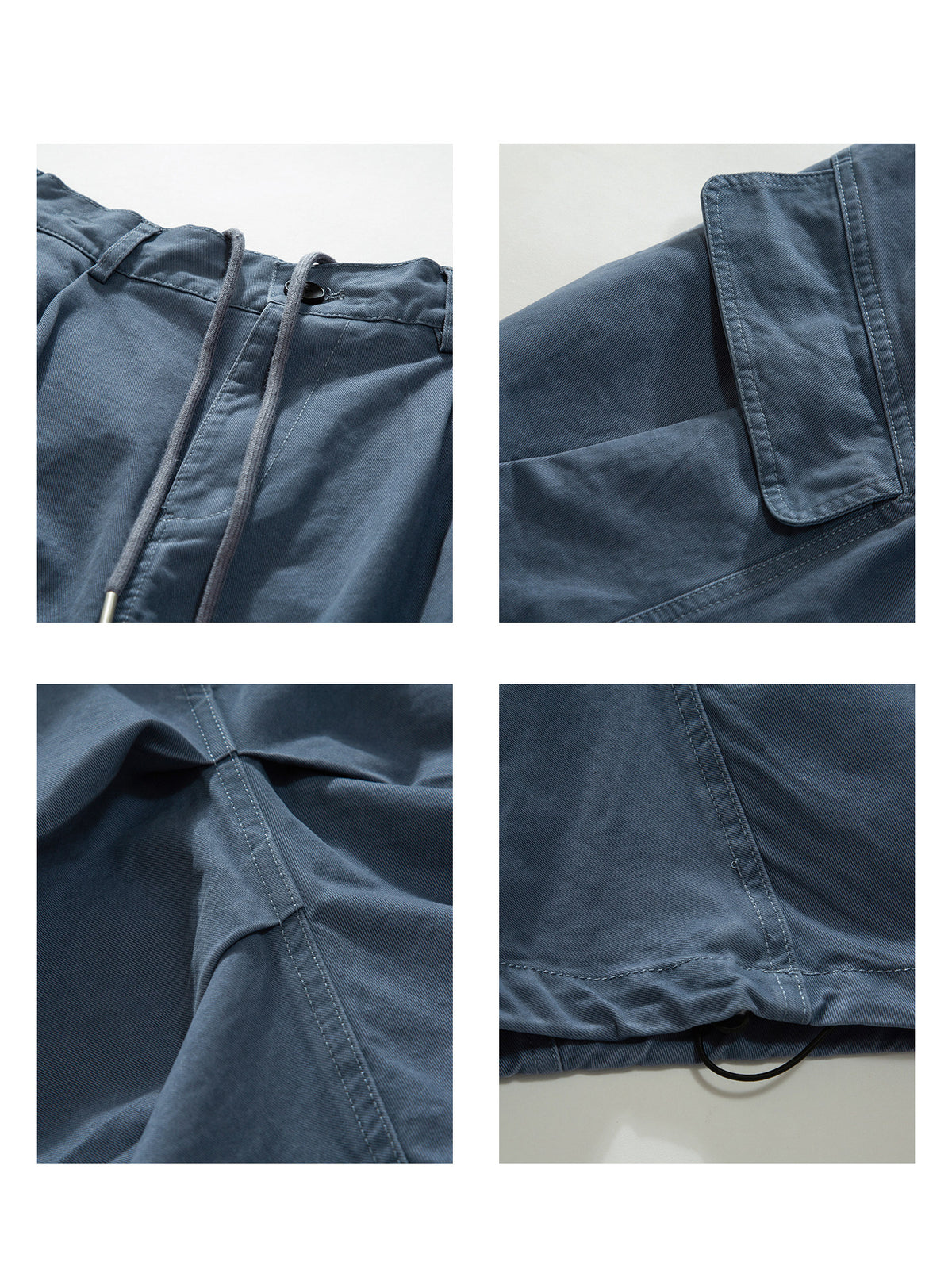 Cotton Cargo Pants – Angled Pockets & Wide Leg | Yamalinclothes