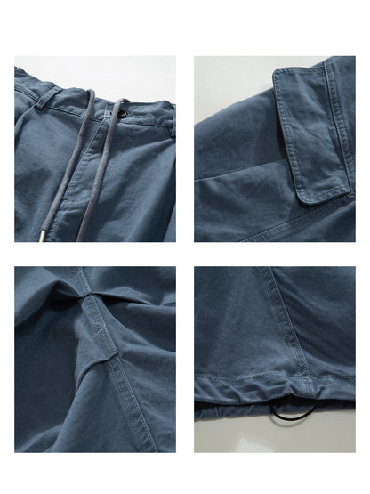 Cotton Cargo Pants – Angled Pockets & Wide Leg | Yamalinclothes