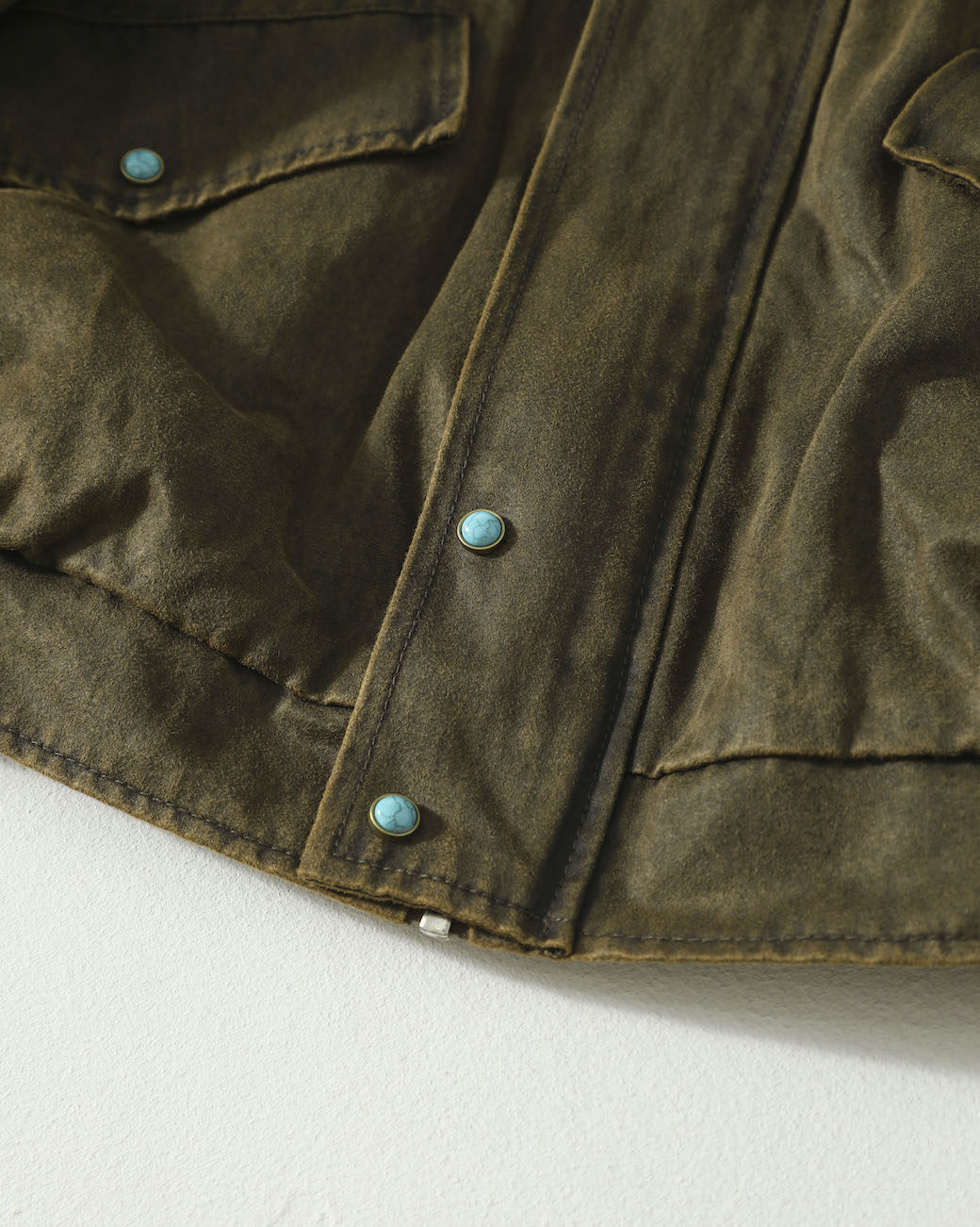 Washed Windproof Workwear Jacket – Vintage Loose Unisex