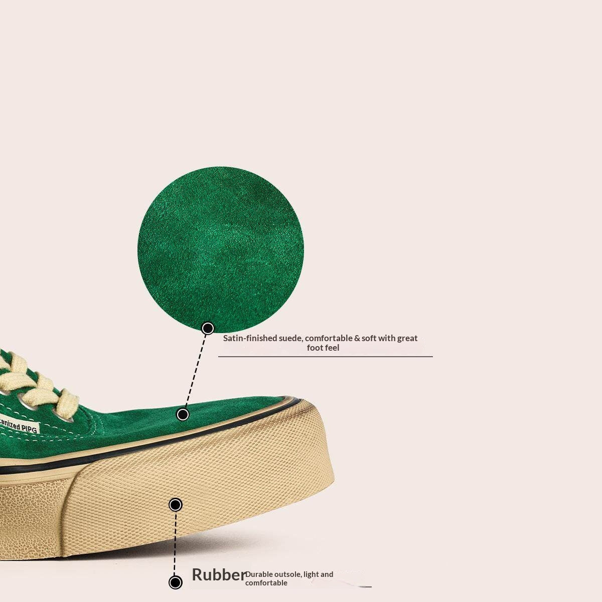 suede low-top canvas shoes Thick-soled vulcanized shoes Retro Japanese trendy men's and women's crestboard shoes 2025