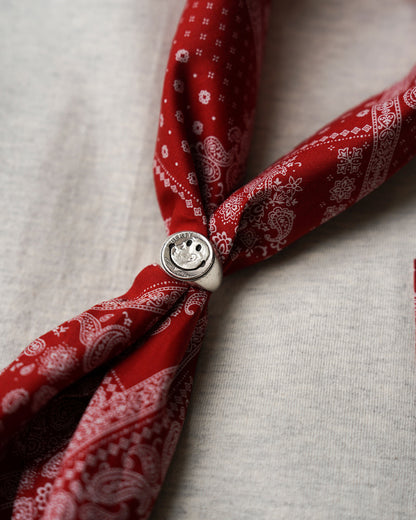 Japanese Paisley Print Bandana – Vintage Square Scarf