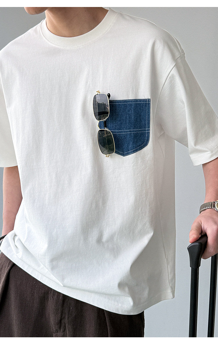 300g Heavy Washed Cotton T-Shirt – Oversized Vintage Streetwear Tee for Men | Japanese vintage | yamalin clothes | Yamalinclothes