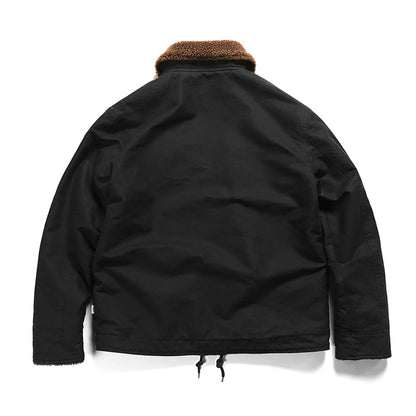 Quilted Cotton-Padded Jacket – Workwear Loose Warm Unisex