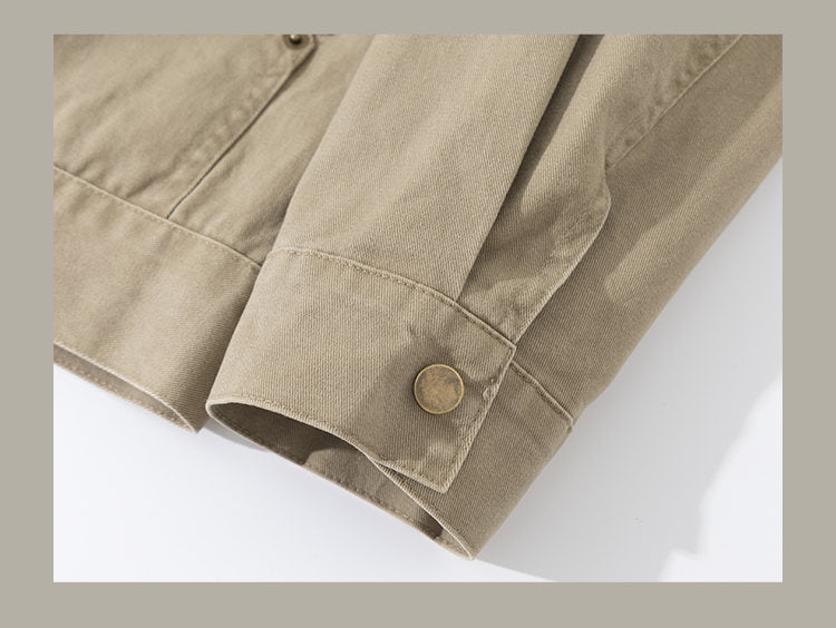 Detroit Collar Multi-Pocket Jacket – Riveted Workwear Cotton Unisex