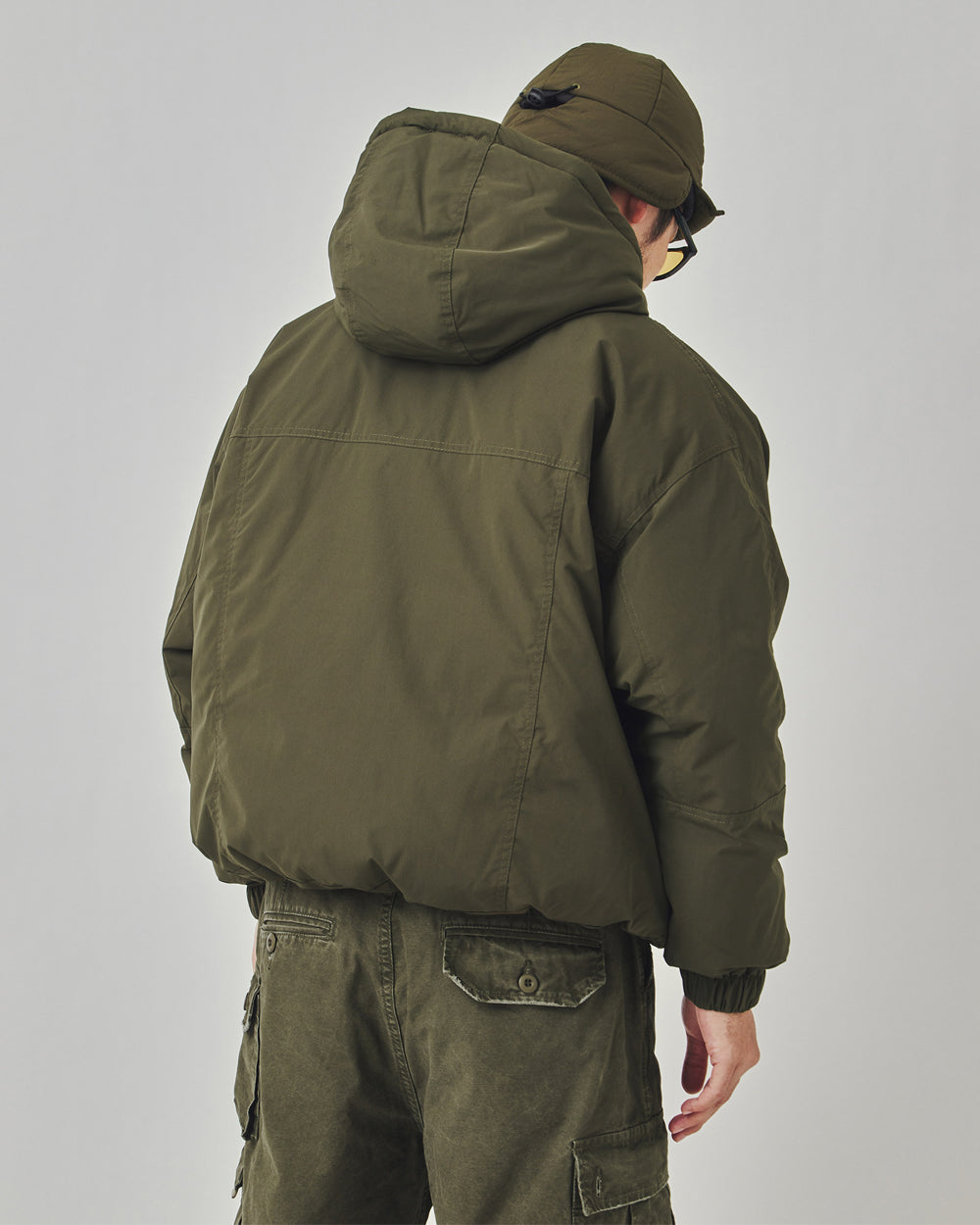 90% Down Hooded Puffer Jacket – Men's Oversized Short Warm Coat – Japanese vintage | yamalin clothes | Yamalinclothes