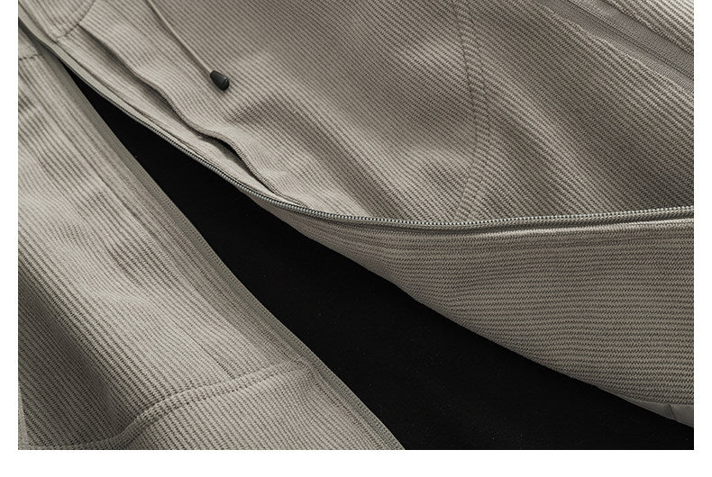 Curved Patchwork Corduroy Hooded Jacket – Functional Loose Outdoor Unisex – Coats Jackets | japanese streetwear | vintage workwear | unisex | Yamalinclothes