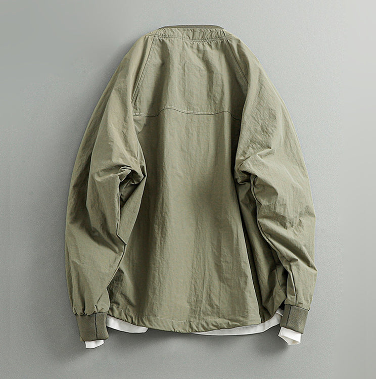 Mountain Workwear Baseball Collar Jacket – Outdoor Loose Unisex