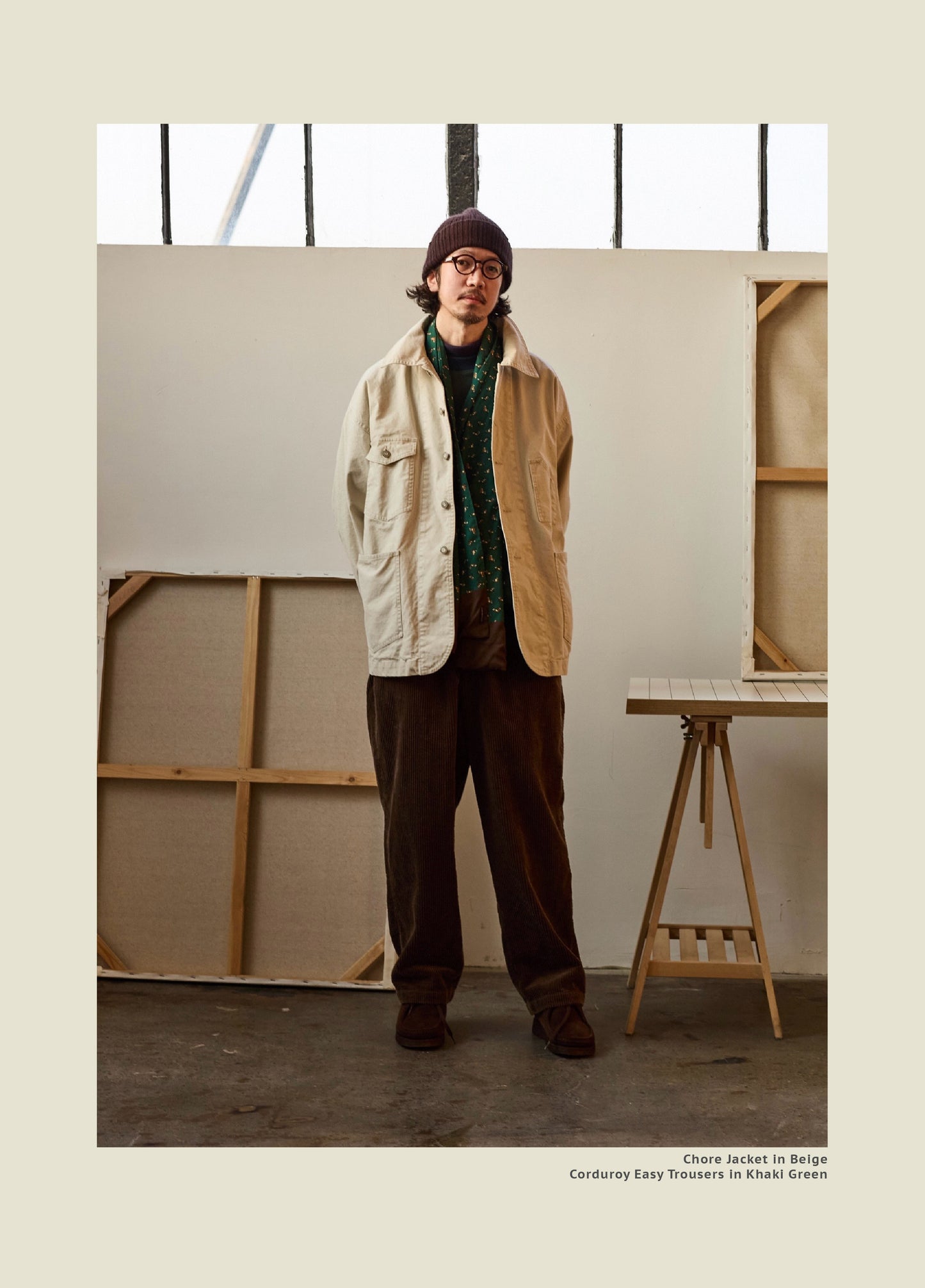 Chore Jacket - Yamalin Classic Heavy Wash French Workwear Cargo Jacket