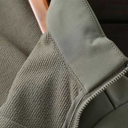 Men's Plus Size European American Style Soft Shell Jacket - Autumn Winter Windproof Waterproof Fleece Coat