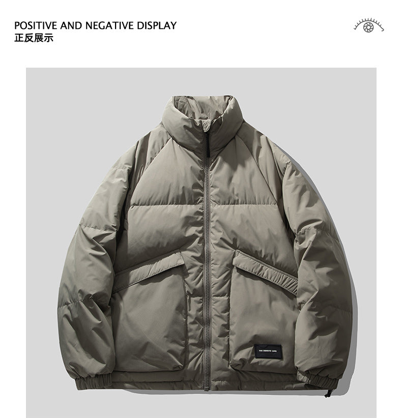 Portugal High Fill Power 85% Duck Down Jacket – 2025 Thickened Winter Coat for Men