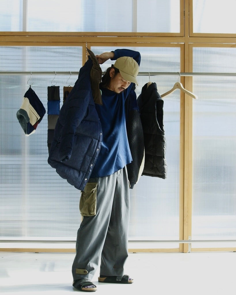 Wax-Dye Washed Gemstone Print Hoodie – KAPITAL 25AW Japanese Retro (Unisex)