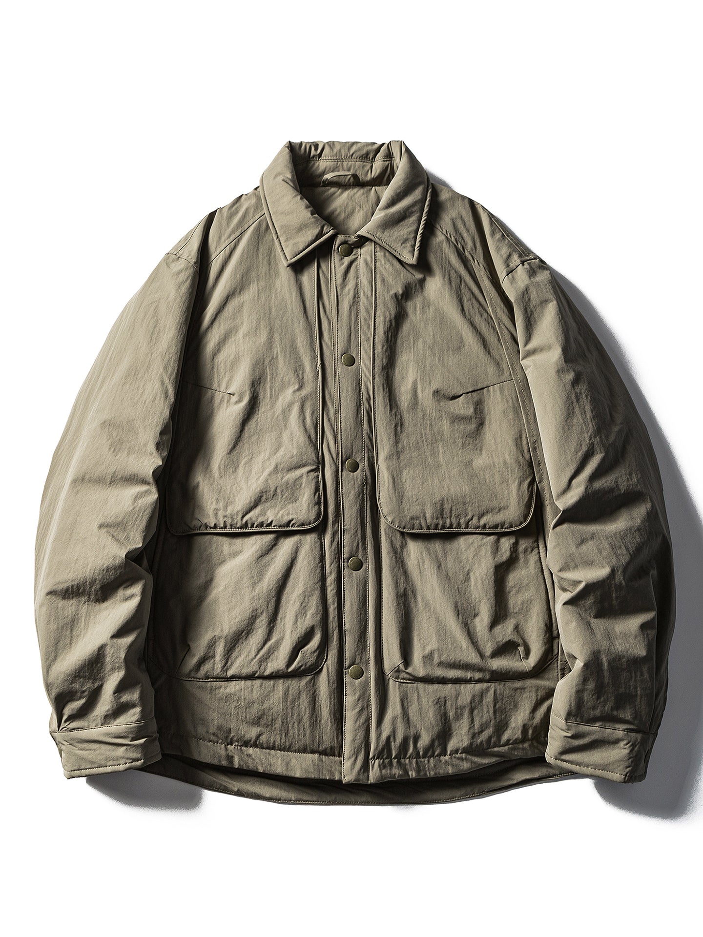 Men's 2025 Shirt-Style Down Jacket - High-End Lightweight 90% White Duck Down Outdoor Warm Coat