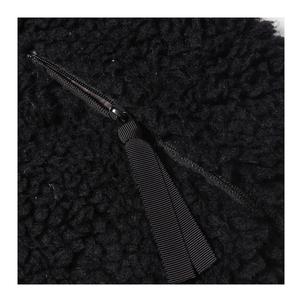 Reversible Lamb-Wool & Fleece Half-Turtleneck Jacket – KAPITAL 25AW (Unisex)