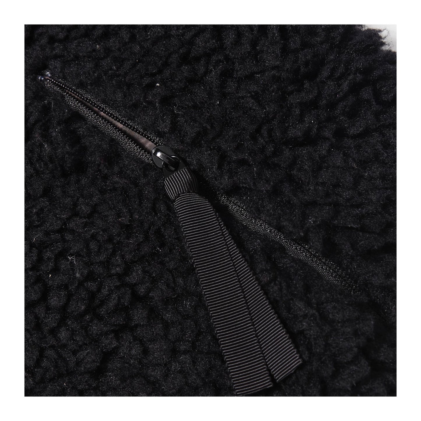 Reversible Lamb-Wool & Fleece Half-Turtleneck Jacket – KAPITAL 25AW (Unisex)