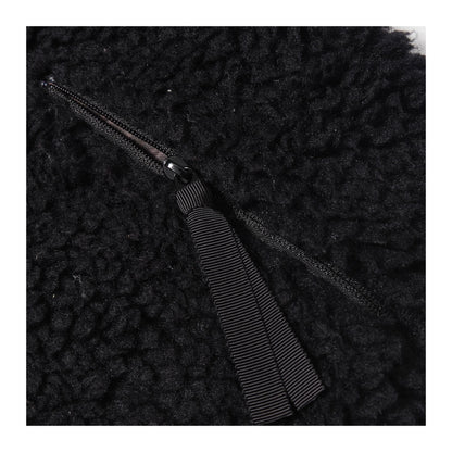 Reversible Lamb-Wool & Fleece Half-Turtleneck Jacket – KAPITAL 25AW (Unisex)