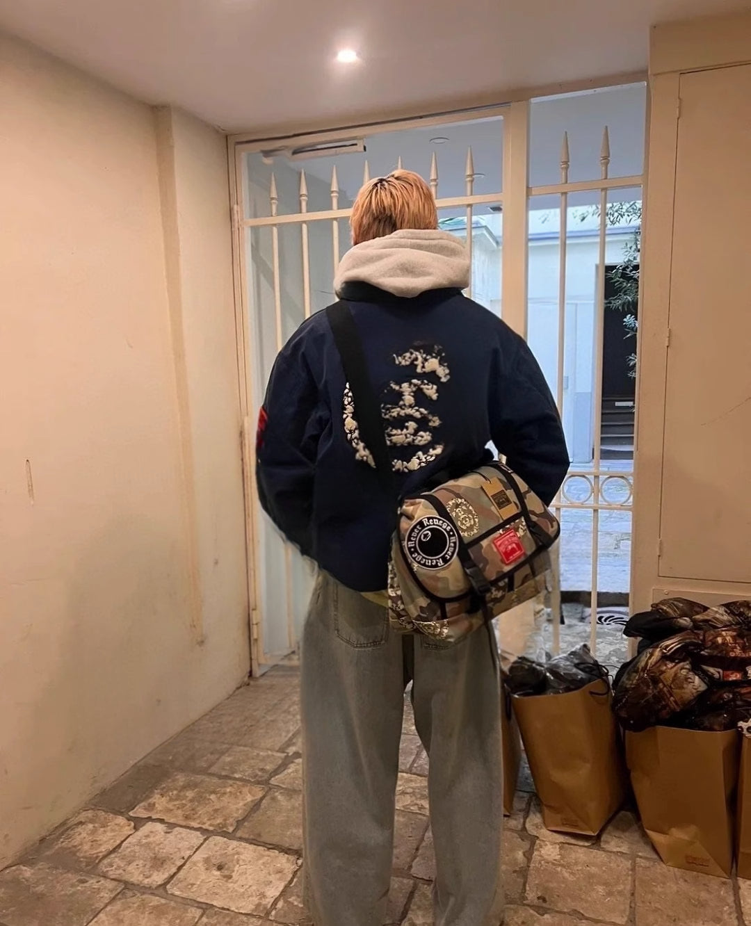 Workwear Jacket Thin Cotton Spring Autumn Couple Street Style Coat 25SS