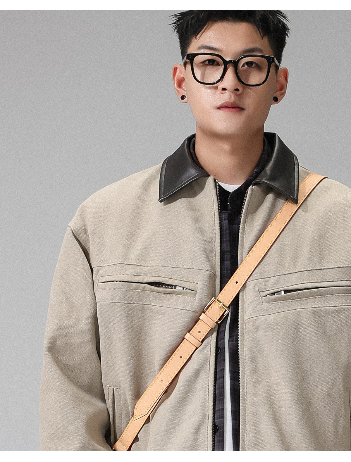 American-style trendy brand lapel Harrington jacket for men, spring workwear Detroit coat – Japanese vintage | yamalin clothes | Yamalinclothes