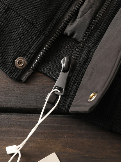 Men's Plus Size Autumn Winter Warm Cotton Jacket - European American Export Thickened Baseball Collar Outerwear