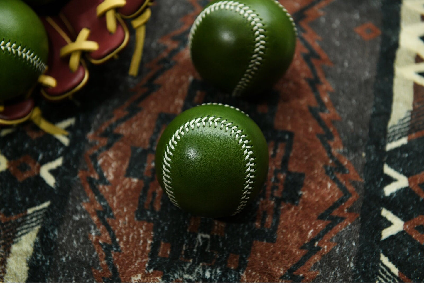 Handmade Vegetable-Tanned Cowhide Baseball – Artisan Leather Collectible