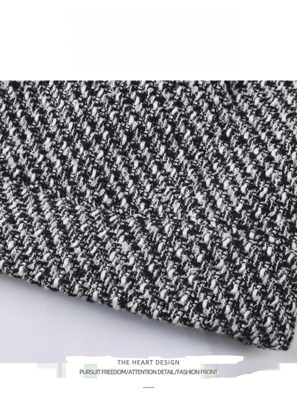 High Street Trendy Brand Little Chanel Style Hooded Sweatshirt Unisex Jacket Spring Autumn Knitted Casual Stylish Versatile Pocket Top