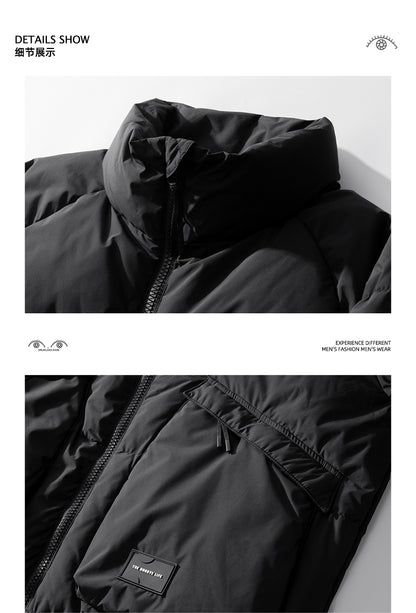 Portugal High Fill Power 85% Duck Down Jacket – 2025 Thickened Winter Coat for Men