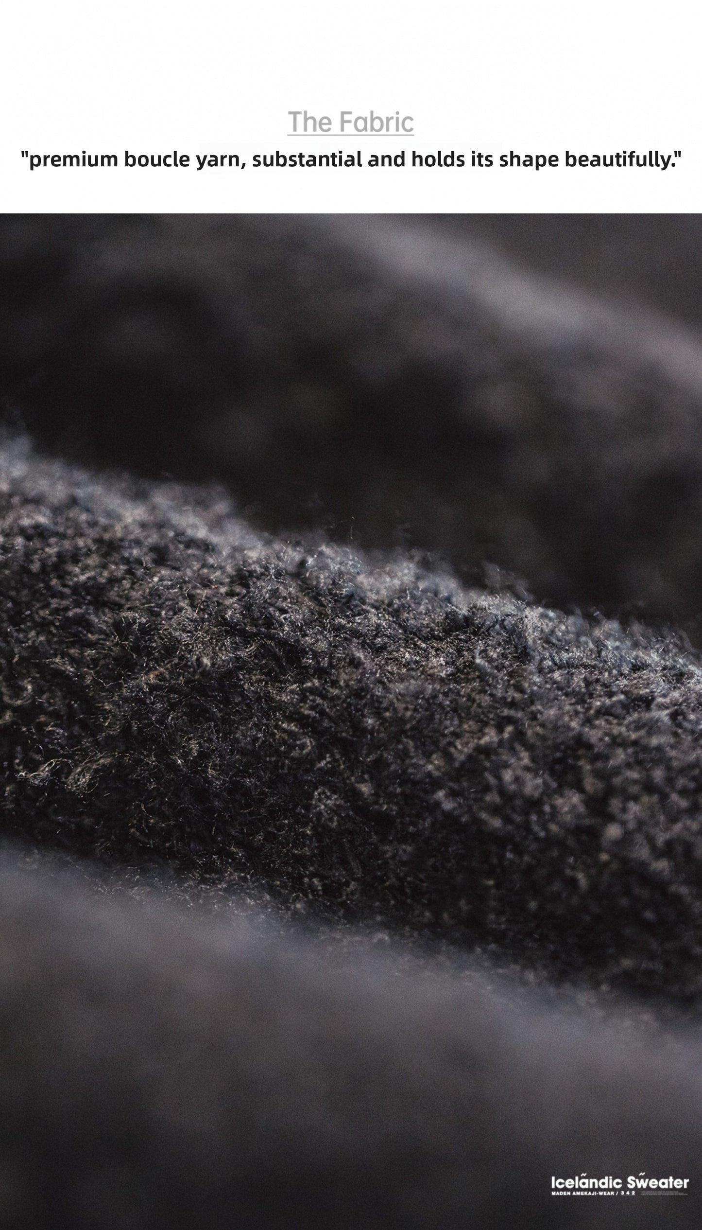 Madden Workwear Retro Icelandic Fair Isle Wool Sweater – Crew Neck, Autumn Weight (Men)